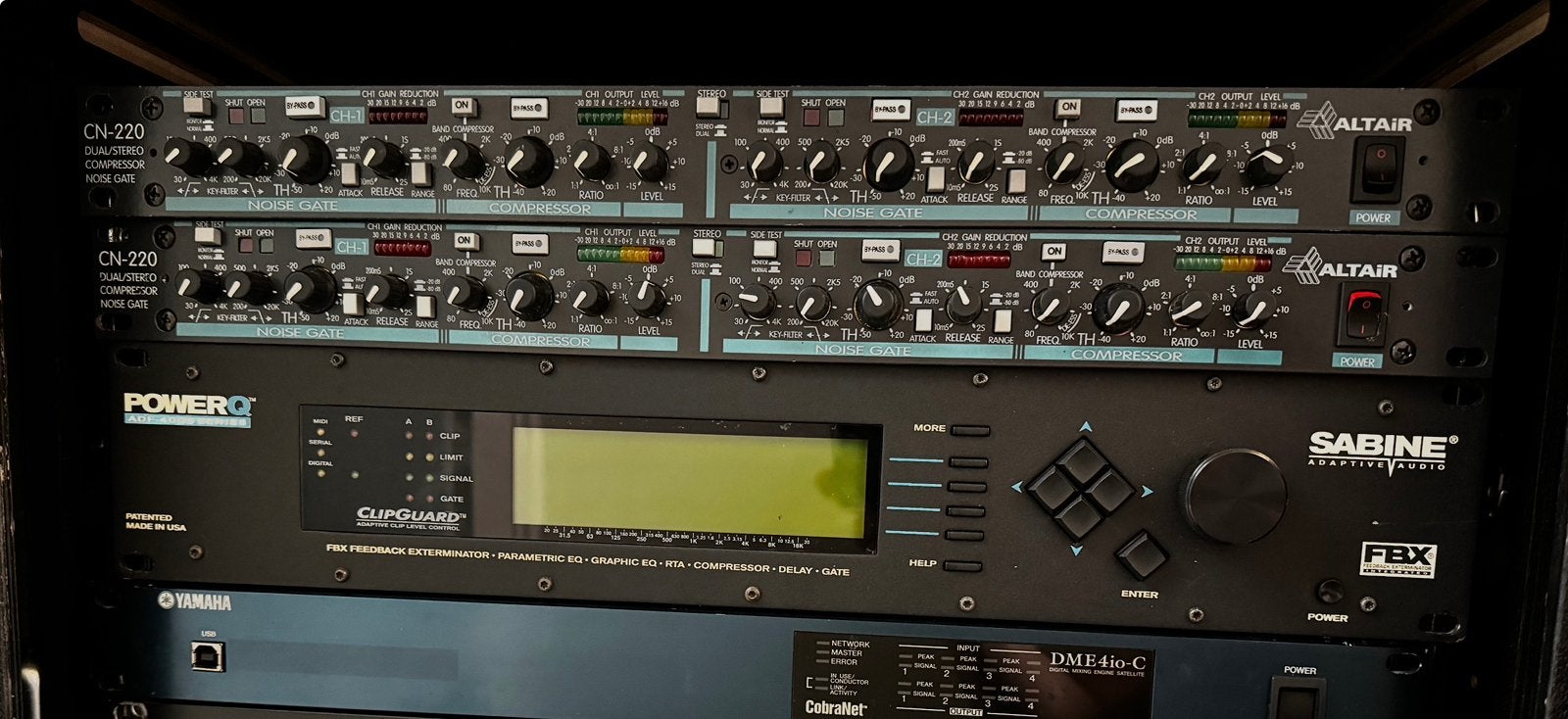Altair Stereo/ Dual Compressor/ limiter /Noise Gate, Muziek en Instrumenten, Effecten, Ophalen, Zo goed als nieuw, Compressor