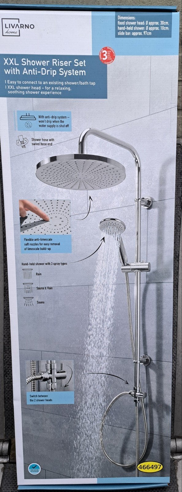 Te Koop Regendouche Nog Nooit Gebruikt, Ophalen, Nieuw, Met douche