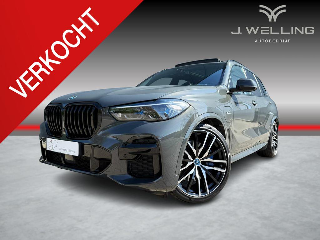 BMW X5 xDrive45e pano B&W Night vision tr.hk / Merino, Automaat, Gebruikt, 394 pk, Vierwielaandrijving