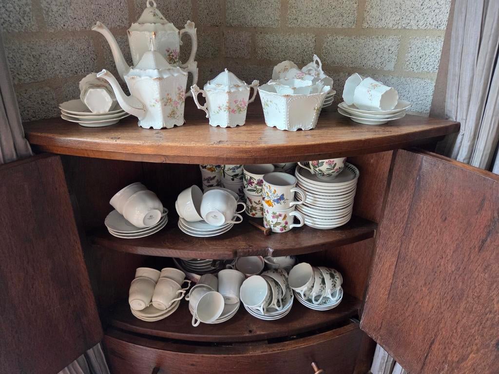 Grote partij servies Vintage A merken, Ophalen of Verzenden