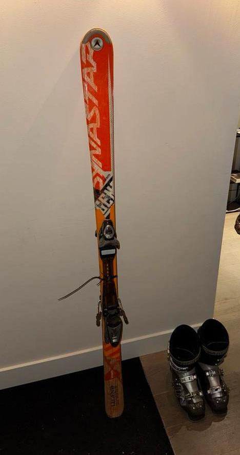 Skiset 150 cm met skischoenen maat 42/43, 140 tot 160 cm, Gebruikt, Skiën, Ski's