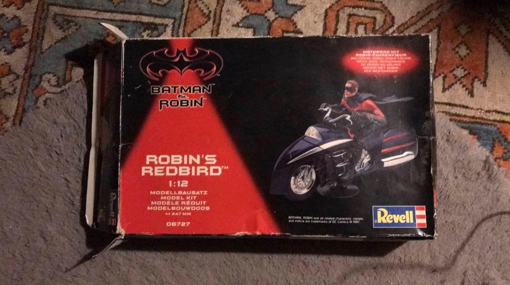 Revell Batman Robin’s Redbird Motorcycle 1:12, Ophalen of Verzenden, Zo goed als nieuw, Motor, Revell