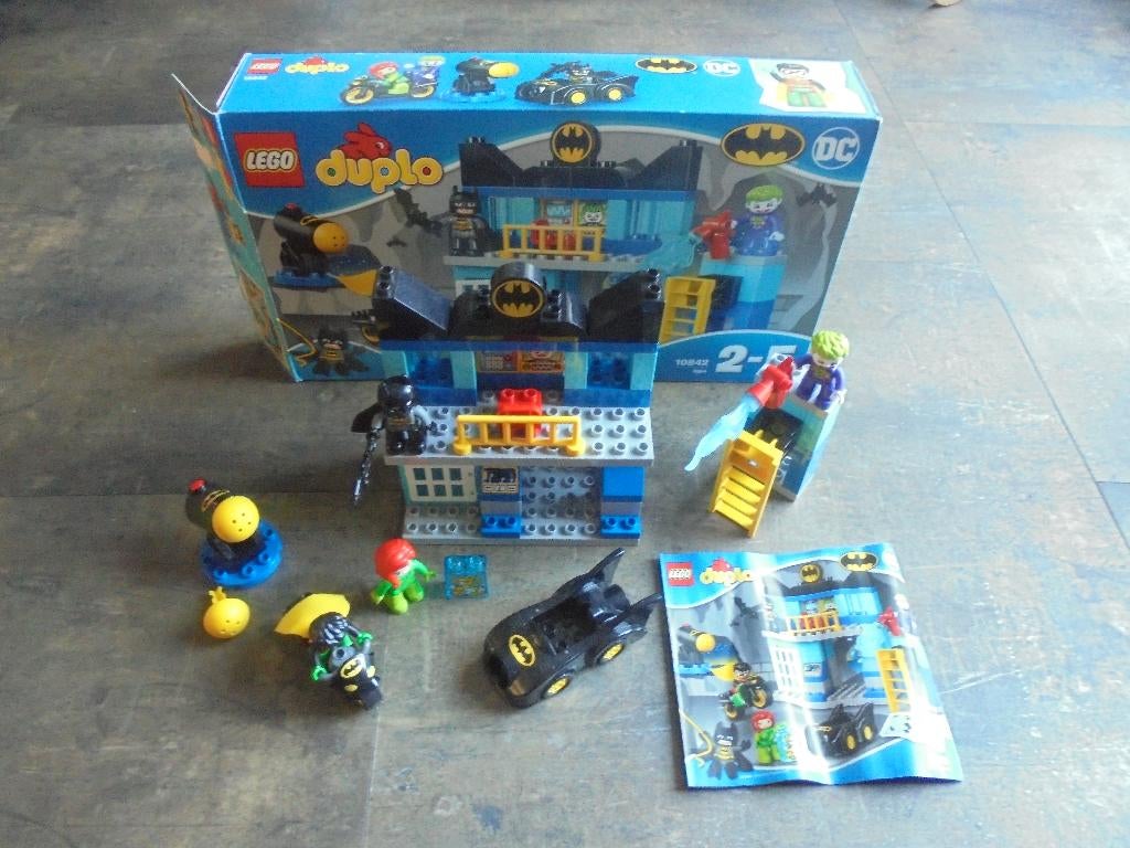 Lego Duplo Batcave Challenge Set (zie foto's), Ophalen of Verzenden, Gebruikt, Duplo