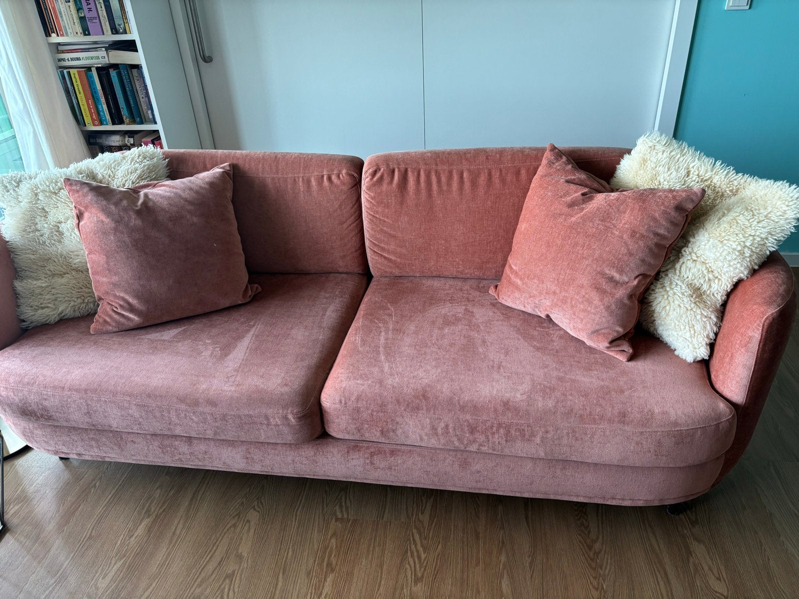 Prachtige driezitsbank van Sofa Company, Huis en Inrichting, Ophalen, Driepersoons, 75 tot 100 cm, Zo goed als nieuw