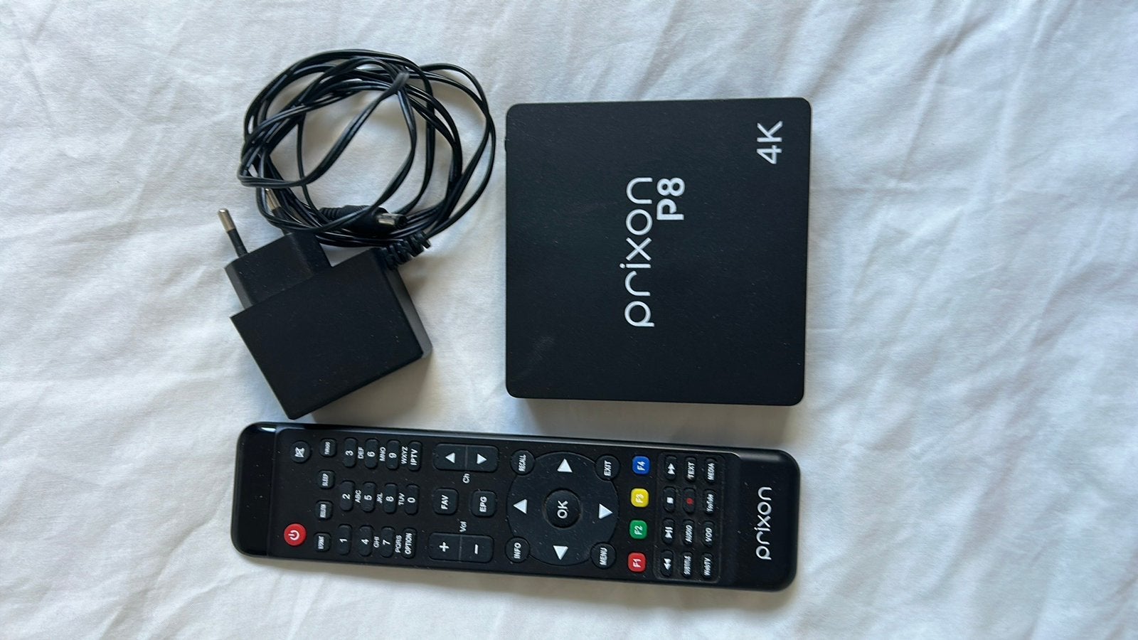 Te koop PRIXON P8 4K IPTV BOX prijs €25, Ophalen of Verzenden, Zo goed als nieuw