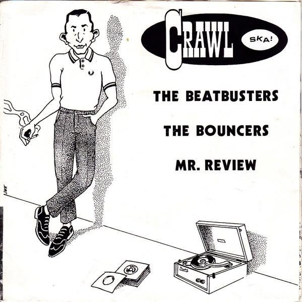 crawl ska/the beatbusters-the bouncers-mr. review-dutch ska, Verzenden, Gebruikt, 7 inch, Single