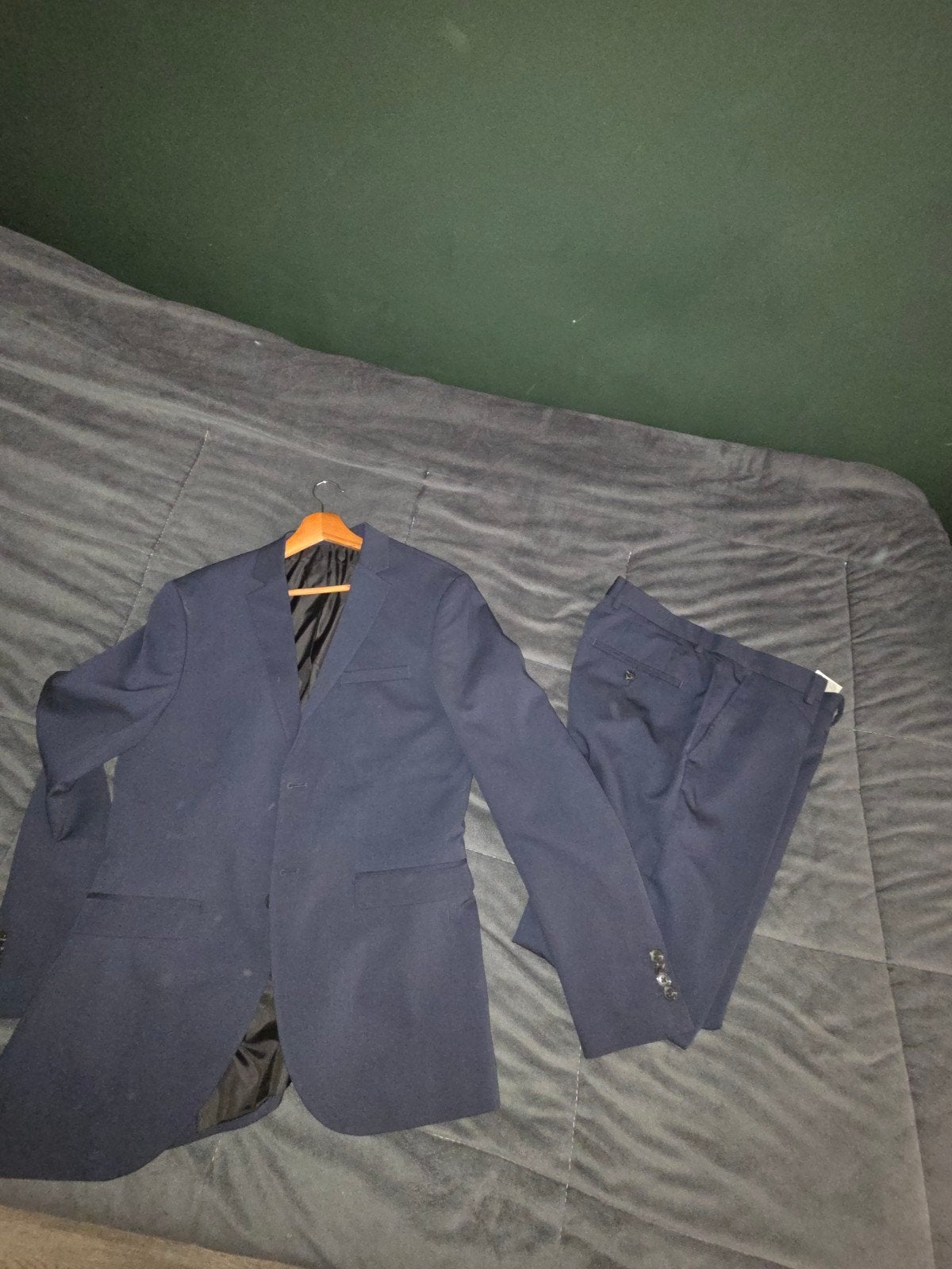 Jack & Jones Super Slim Herenpak - Maat 50, Ophalen of Verzenden, Zo goed als nieuw, Maat 48/50 (M), Blauw