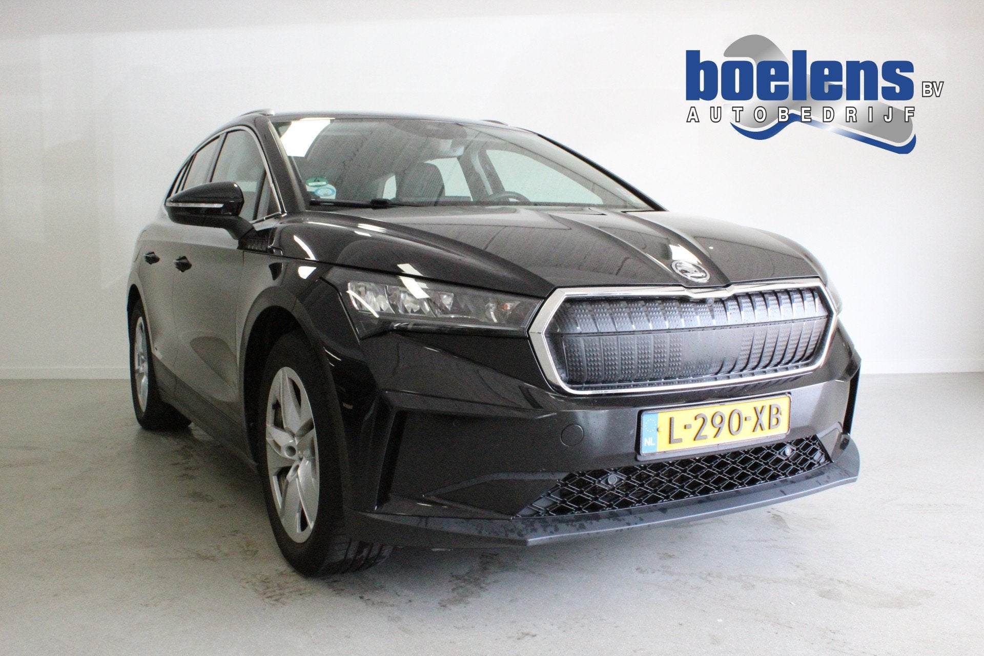 Skoda Enyaq iV 80 | DAB-RADIO | CAMERA | CARPLAY | 19'LMV |, Auto's, Achterwielaandrijving, Gebruikt, Zwart, Leder en Stof