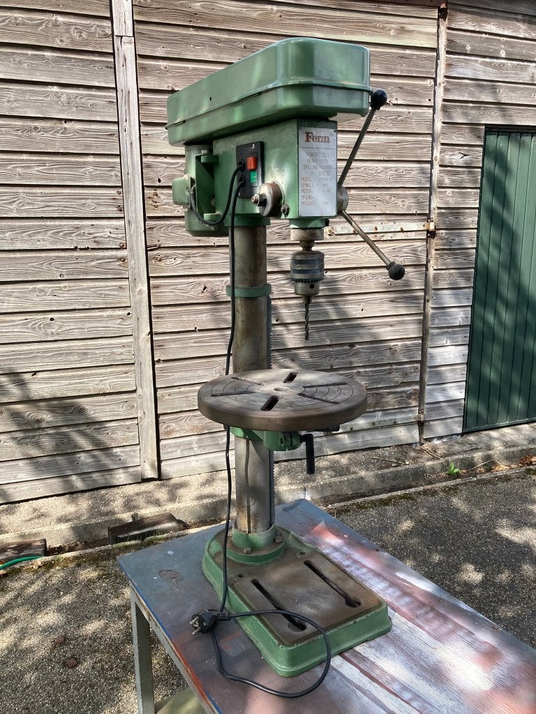 Kolomboormachine 1/2 PK, Doe-het-zelf en Verbouw, Gereedschap | Boormachines, Ophalen, Gebruikt, 400 tot 600 watt, Kolomboormachine