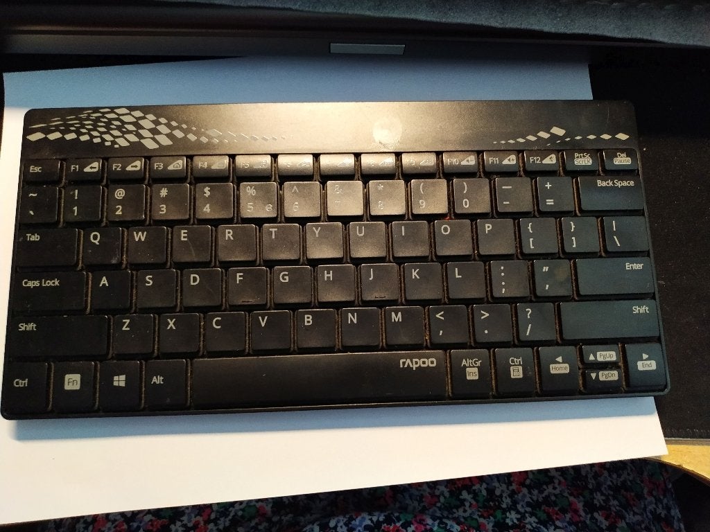 Rapoo K8000 Draadloos Toetsenbord, Ophalen of Verzenden, Qwerty, Gebruikt, Draadloos