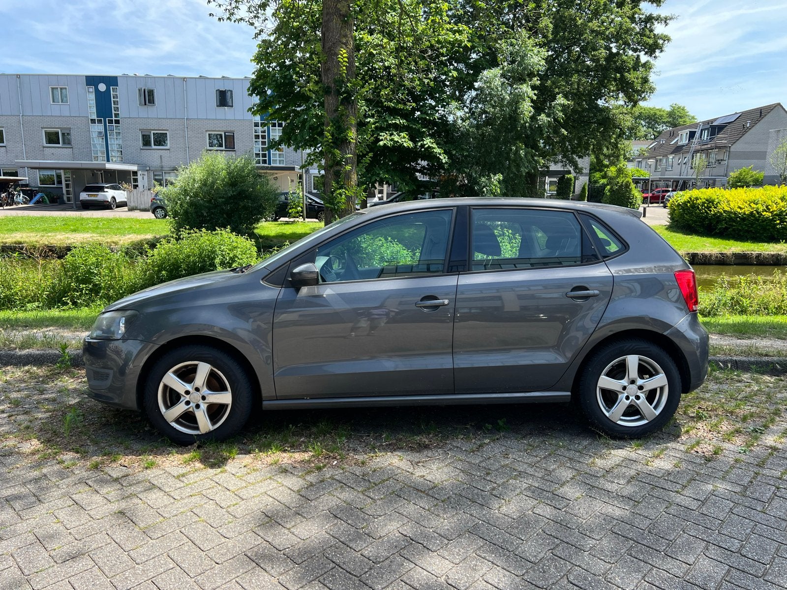 MOTOR STUK! VW Polo 1.2 6V 44KW 5D My2009 2012 Grijs, Voorwielaandrijving, 967 kg, 40 €/maand, 1198 cc