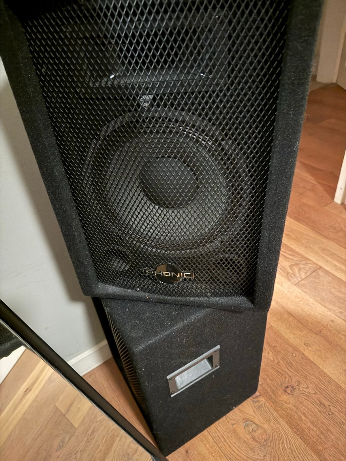 Phonic SEM 710 Stage/Floor Monitor Speaker, Overige merken, Studiomonitor, Gebruikt, Ophalen of Verzenden