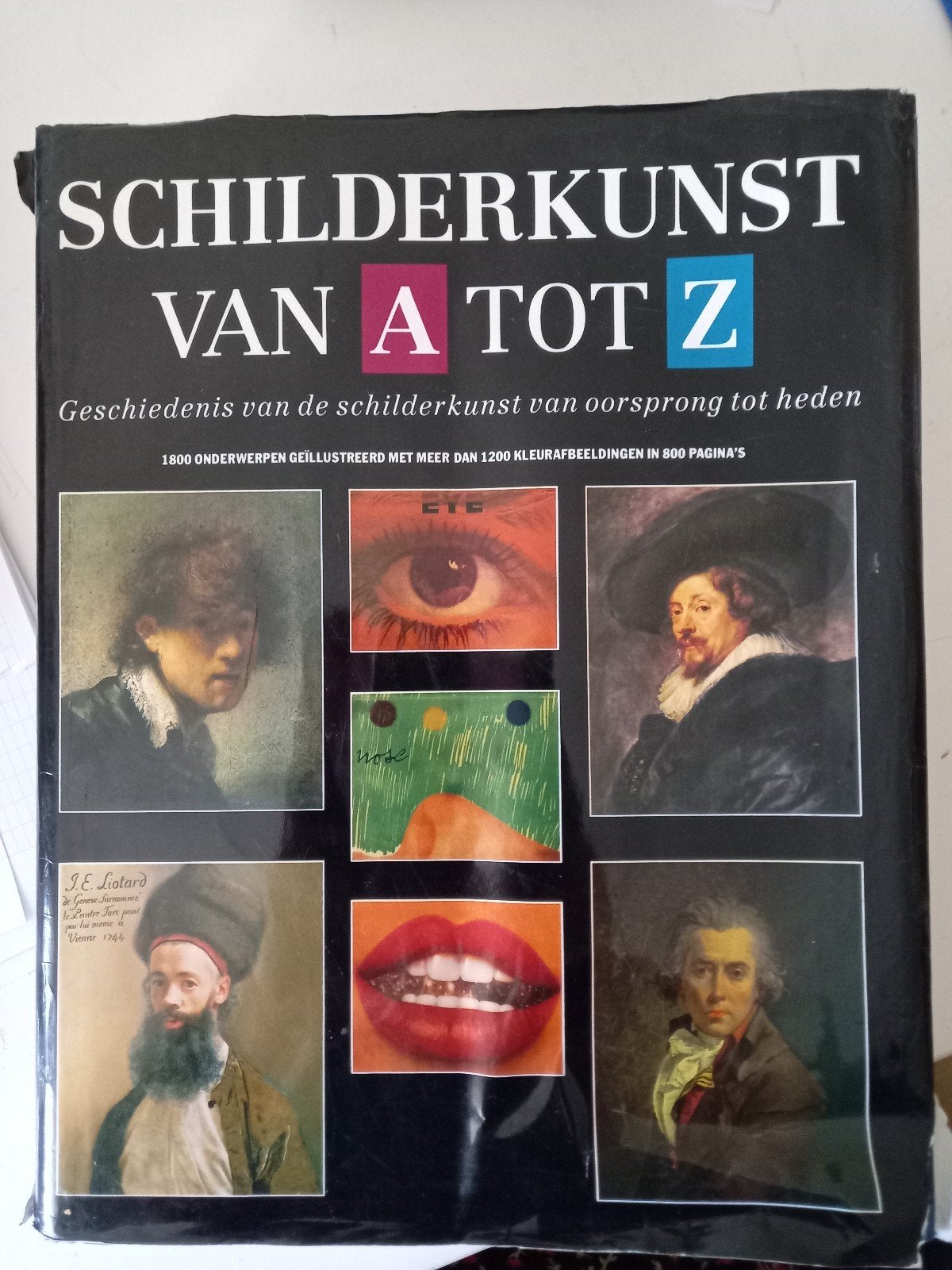 Schilderkunst van A tot Z  Geschiedenis van de schilderkunst, Ophalen of Verzenden, Zo goed als nieuw, Schilder- en Tekenkunst