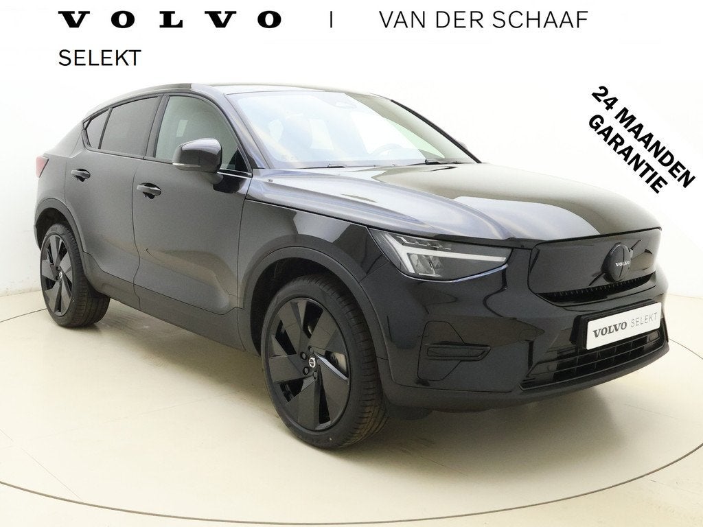 Volvo EC40 Extended Range Plus Black Edition / MY26 / NUBUCK, Auto's, Volvo, Achterwielaandrijving, Gebruikt, Zwart, 447 min
