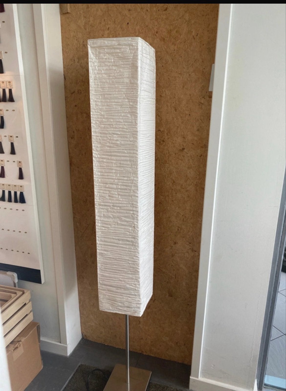 Stijlvolle Rijstpapieren Vloerlamp - BRELIGHT HK10062, Ophalen, Gebruikt, Design, E14 (klein)
