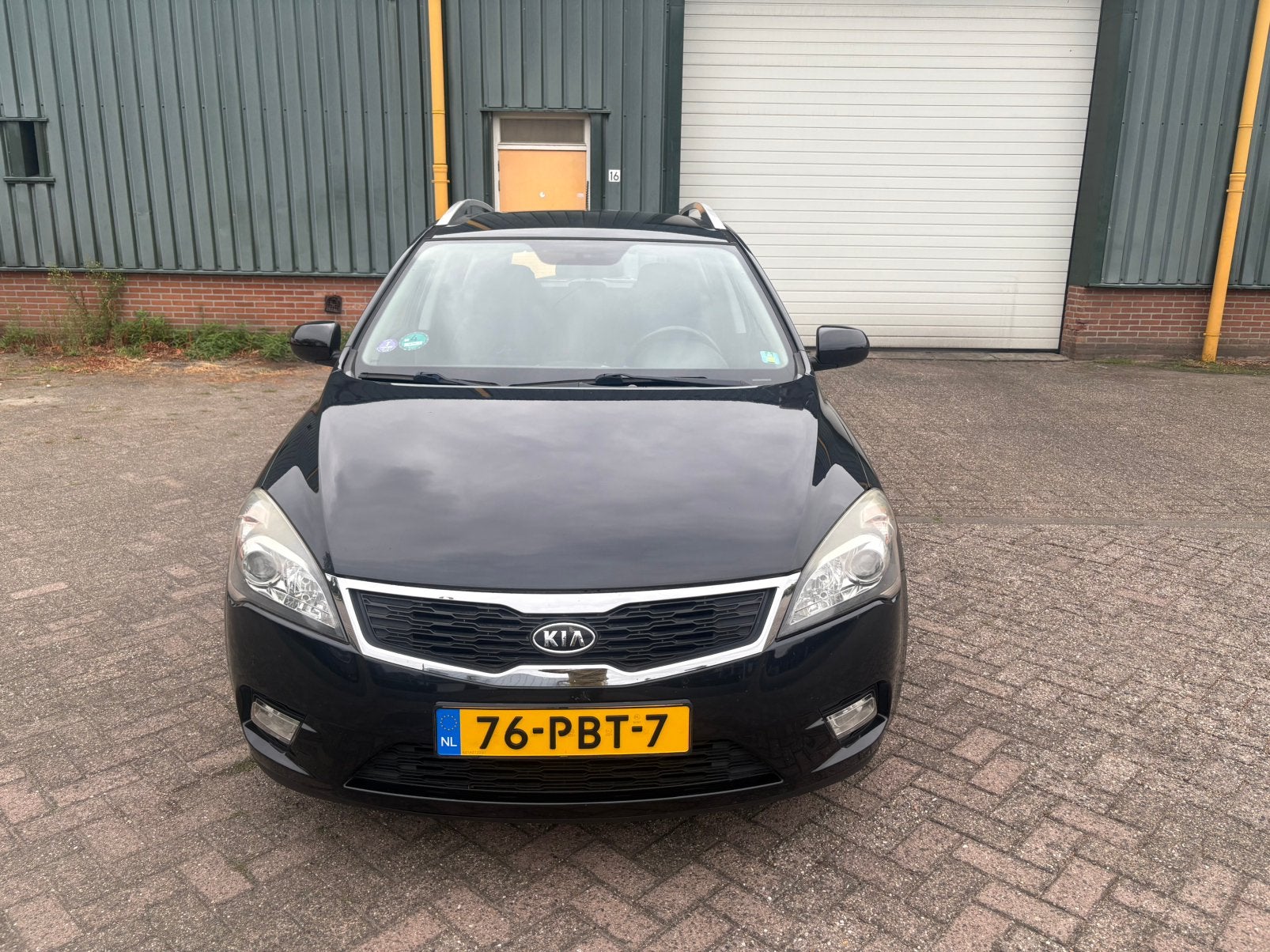 KIA CEED 1.4 2011 station Nieuwe apk/ Airco/ NAP✅/ trekhaak, Auto's, Voorwielaandrijving, 4 cilinders, 4 stoelen, Zwart