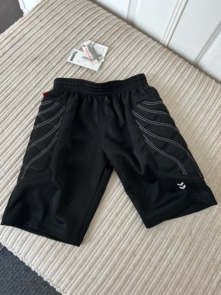 Zwarte Hummel Keepersshort keeper broek kort maat 128 NIEUW, Maat XS of kleiner, Ophalen of Verzenden, Nieuw, Broek