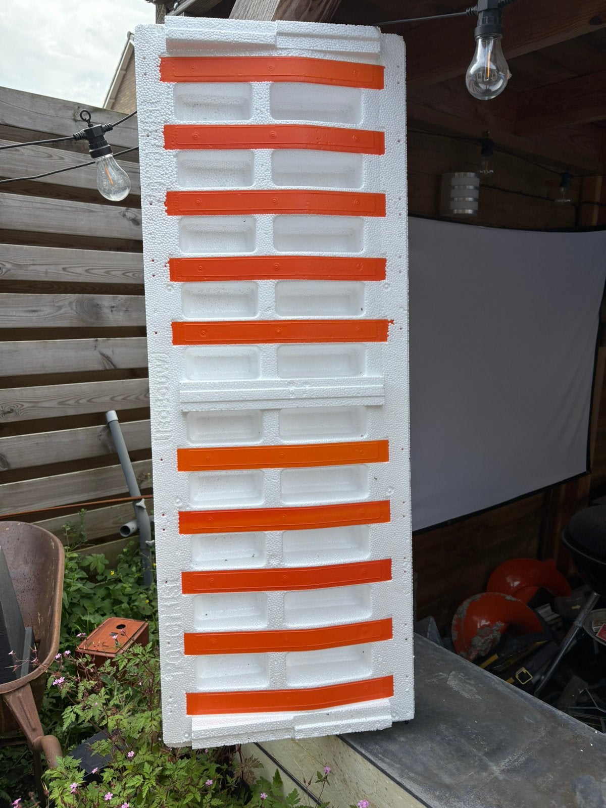 6 stuks IsoBouw zijwand 400, Ophalen, Nieuw, Piepschuim (Tempex), Minder dan 5 m²