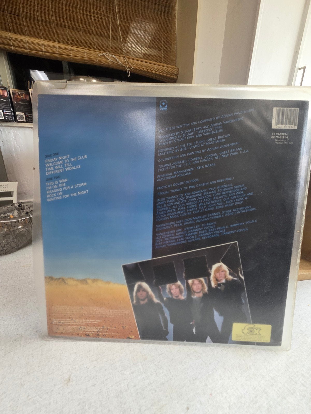 Vandenberg - Heading for a Storm LP (1983), Gebruikt, Overige genres, 1980 - 1989, Ophalen of Verzenden