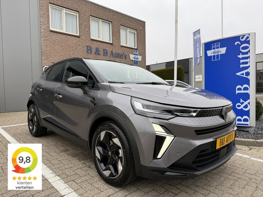 Renault Captur 1.3 mild hybrid 160pk Automaat Techno l ACC l, 1272 kg, Gebruikt, 4 cilinders, Leder en Stof