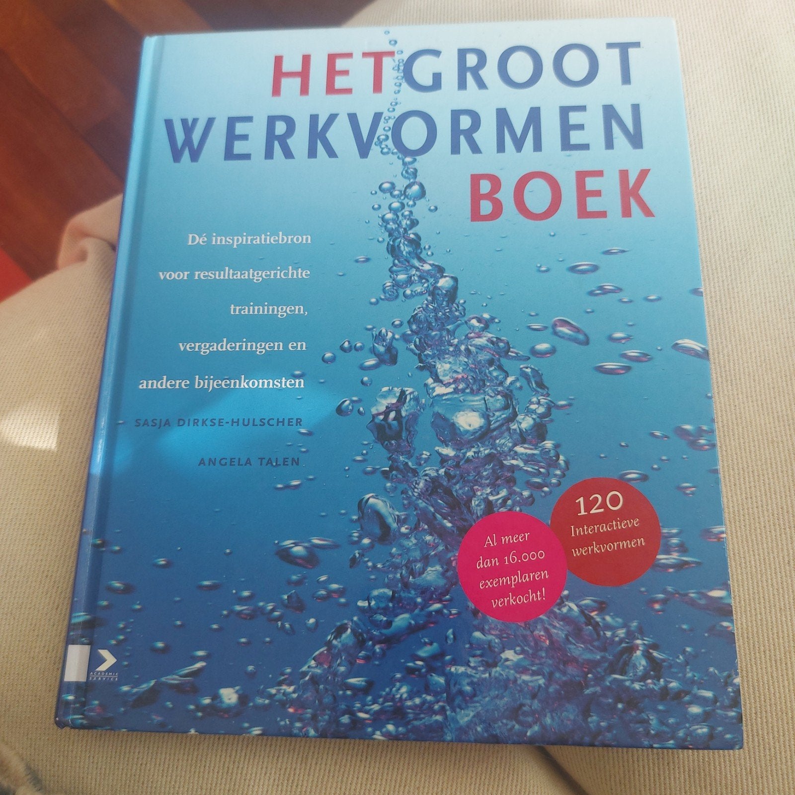Het Groot Werkvormen Boek - Hardcover, Boeken, Zo goed als nieuw, Saskia Dirkse-Hulscher, Angela Talen, Gamma, HBO