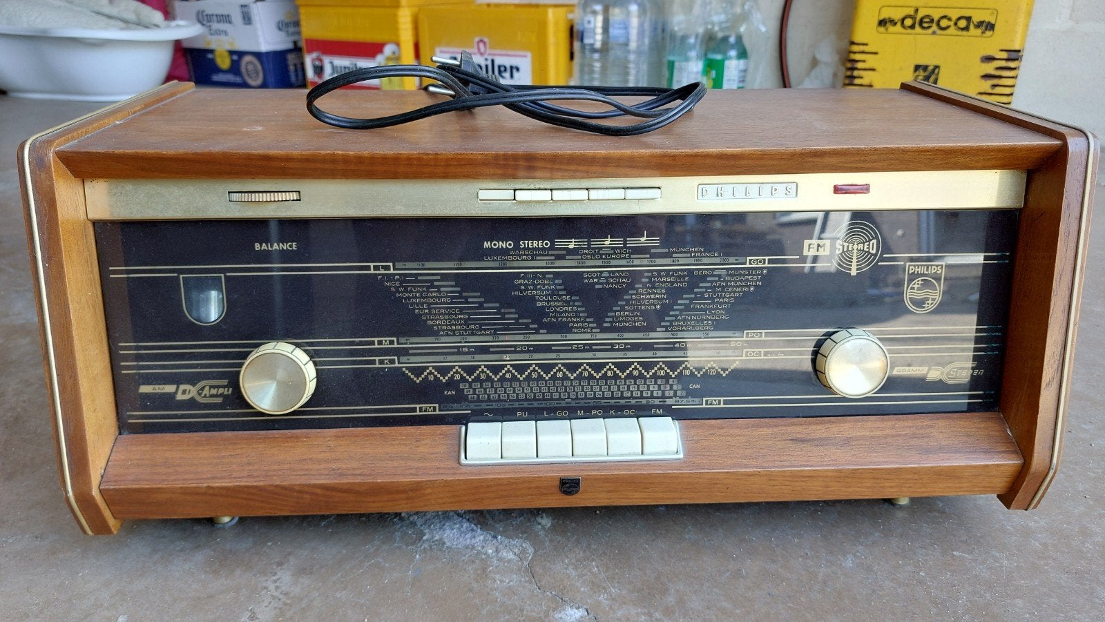 PHILIPS BI AMPLI, Ophalen of Verzenden, Zo goed als nieuw
