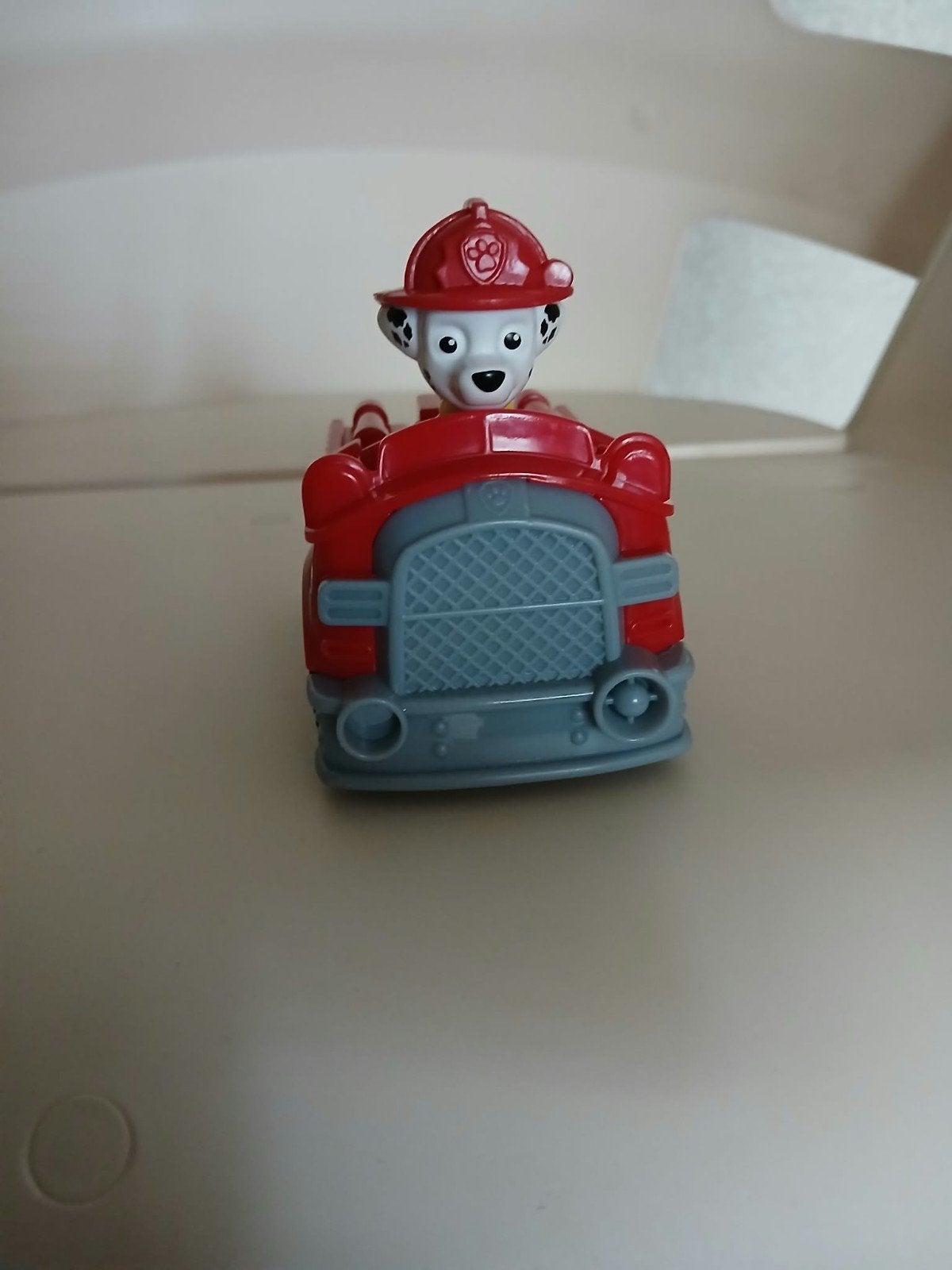 Paw Patrol Marshall auto met poppetje., Ophalen of Verzenden, Gebruikt