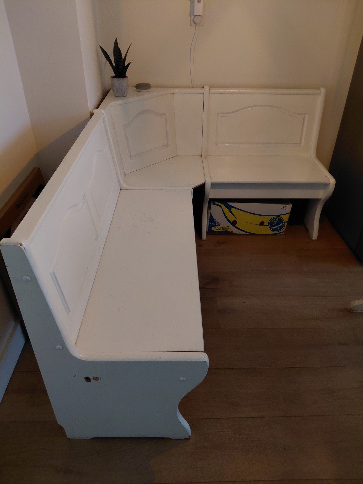 Oostenrijks eettafel en bank, Huis en Inrichting, Ophalen, Gebruikt, 50 tot 100 cm, 150 tot 200 cm