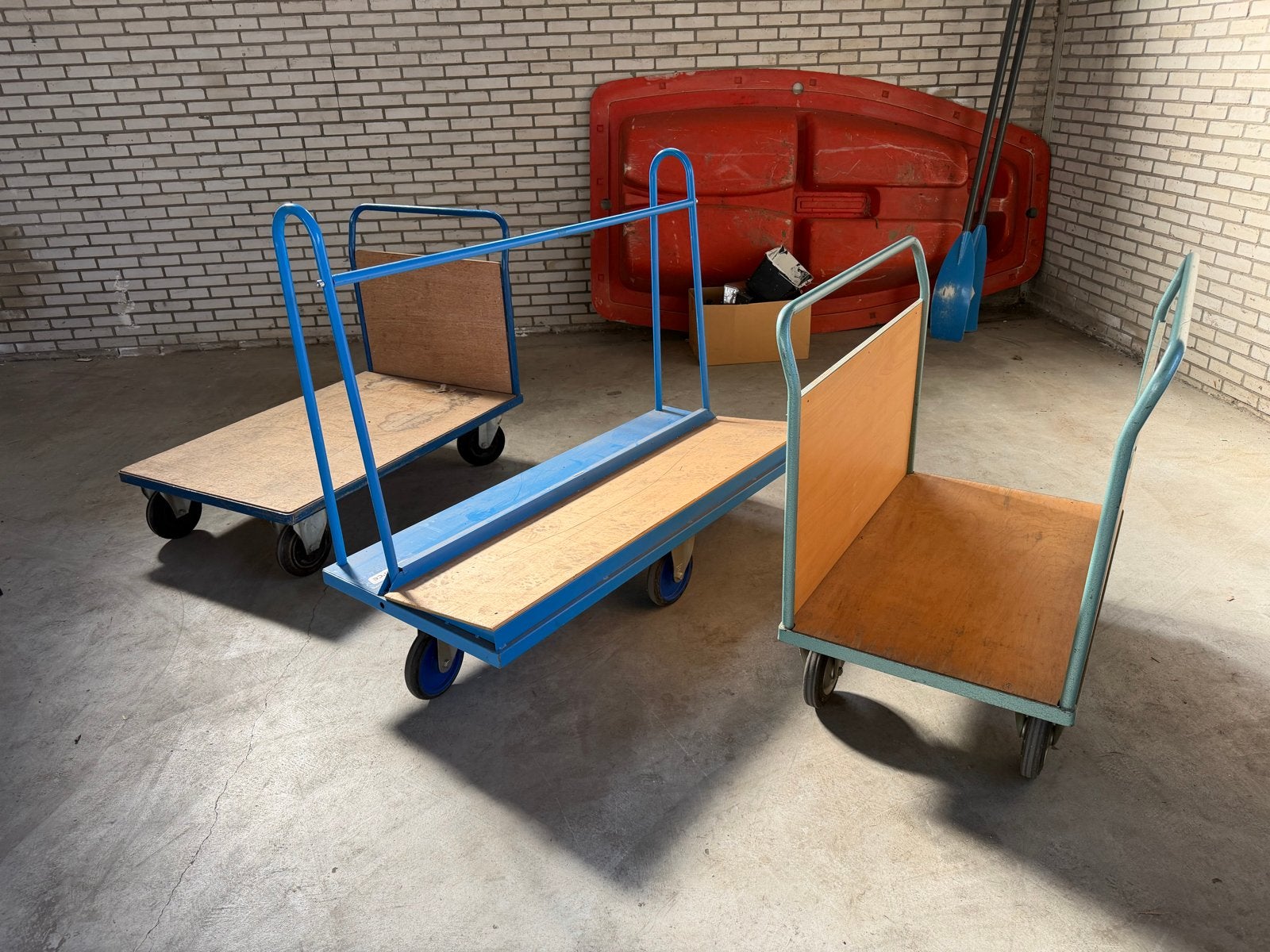 Diverse transportkarren - Handig voor magazijn en werkplaats, Ophalen of Verzenden, Overige typen