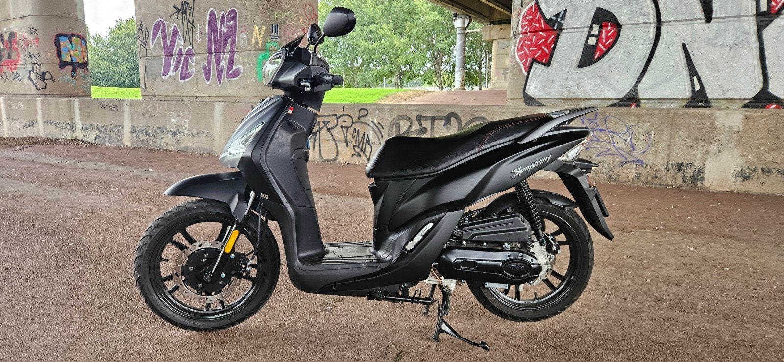 Sym symphony, Ophalen, Overige modellen, Maximaal 45 km/u, Zo goed als nieuw