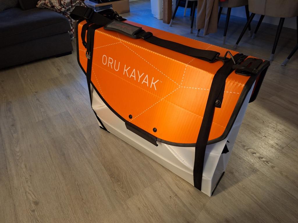 Oru opvouwbare Kayak 1 persoons, Watersport en Boten, Kano's, Ophalen, Zo goed als nieuw, Twee personen, Kajak