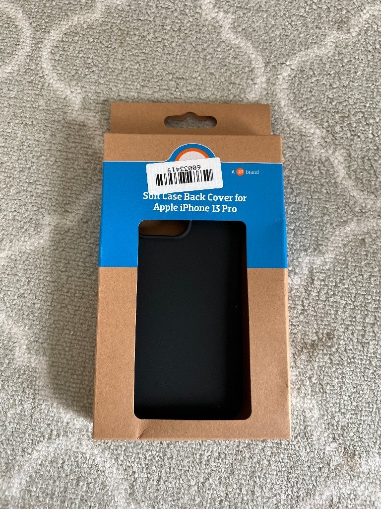 iPhone 13 Pro hoesje te koop, Zwart, IPhone 13 Pro, Frontje of Cover, Nieuw