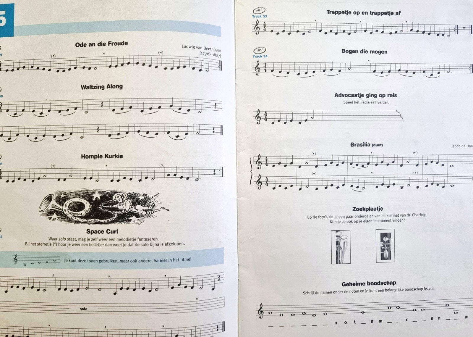 Horen, lezen & spelen 1 - Methode voor klarinet + CD Bl13, Muziek en Instrumenten, Bladmuziek, Gebruikt, Verzenden, Les of Cursus