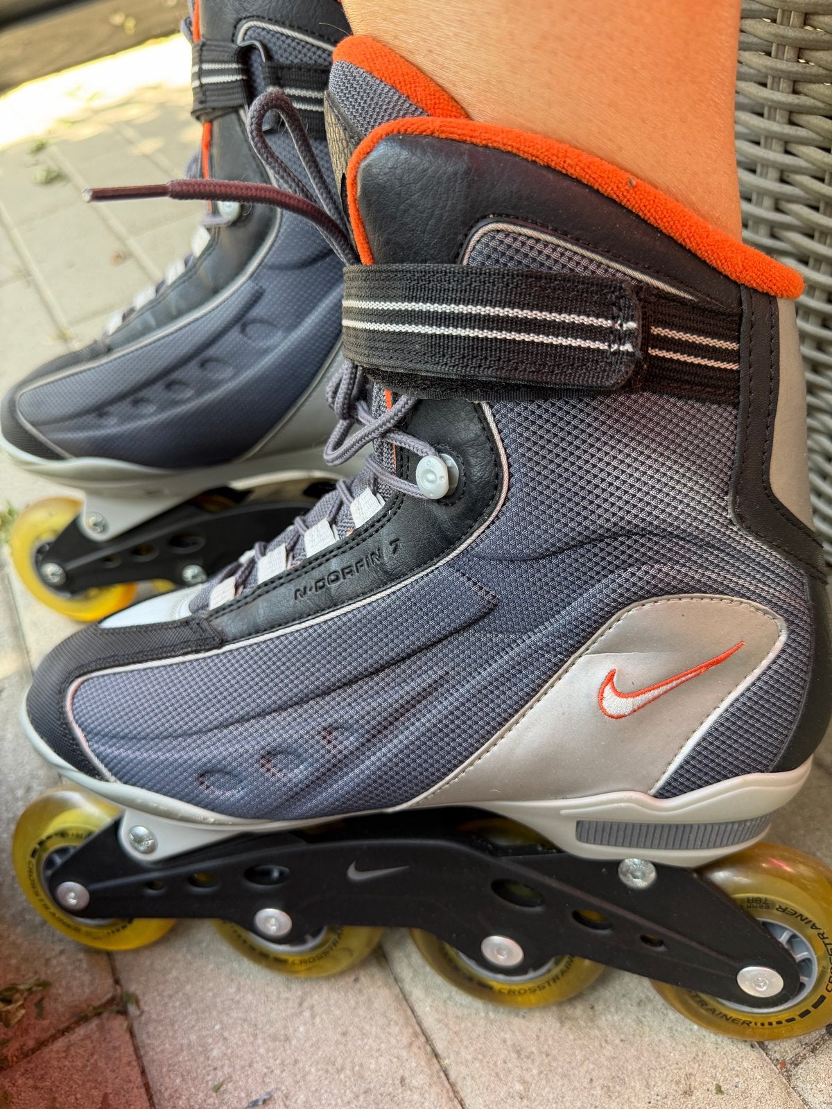 Nike N-Dorfin 7 inline skates - Maat 42, Ophalen of Verzenden, Gebruikt