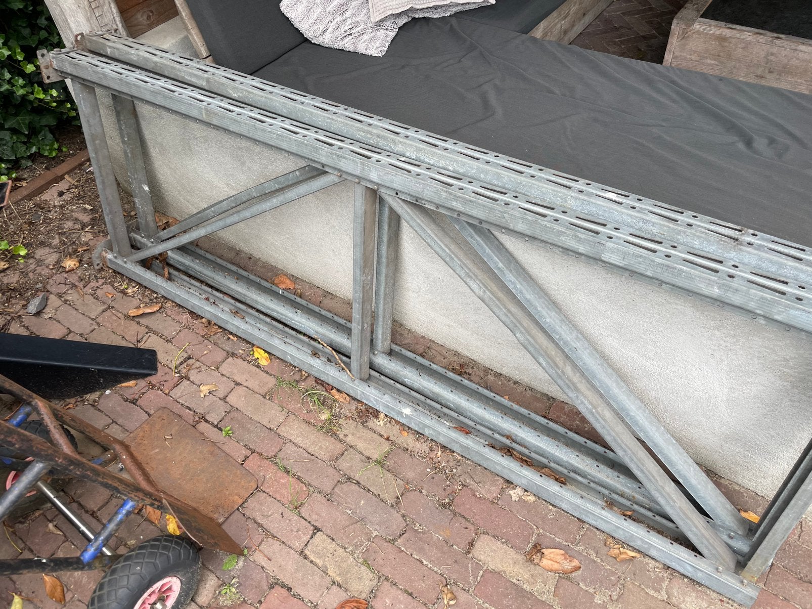 Materiaal stelling 750kg, Ophalen, Gebruikt, IJzer