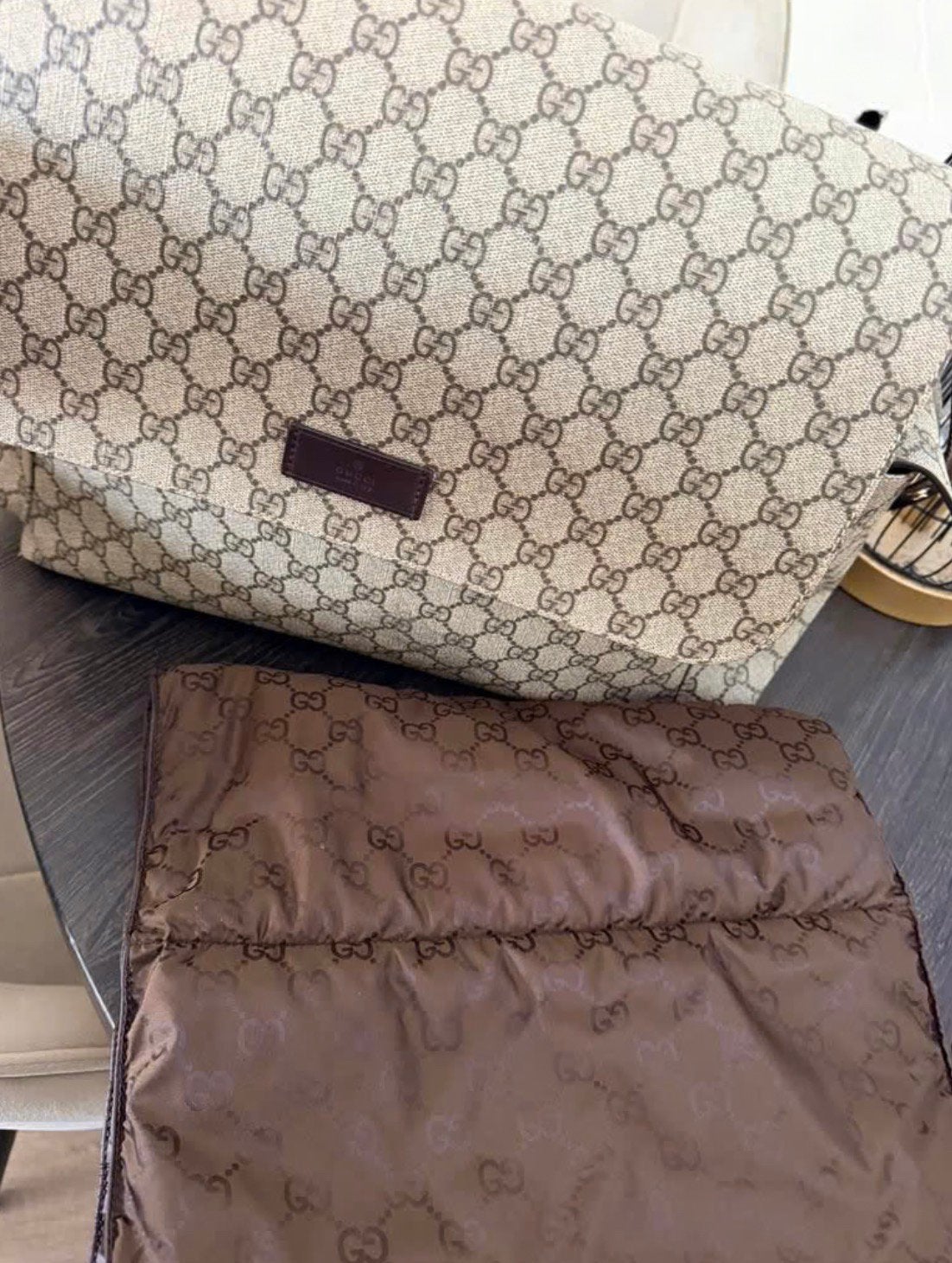 Originele Gucci luiertas, Kinderen en Baby's, Ophalen, Zo goed als nieuw