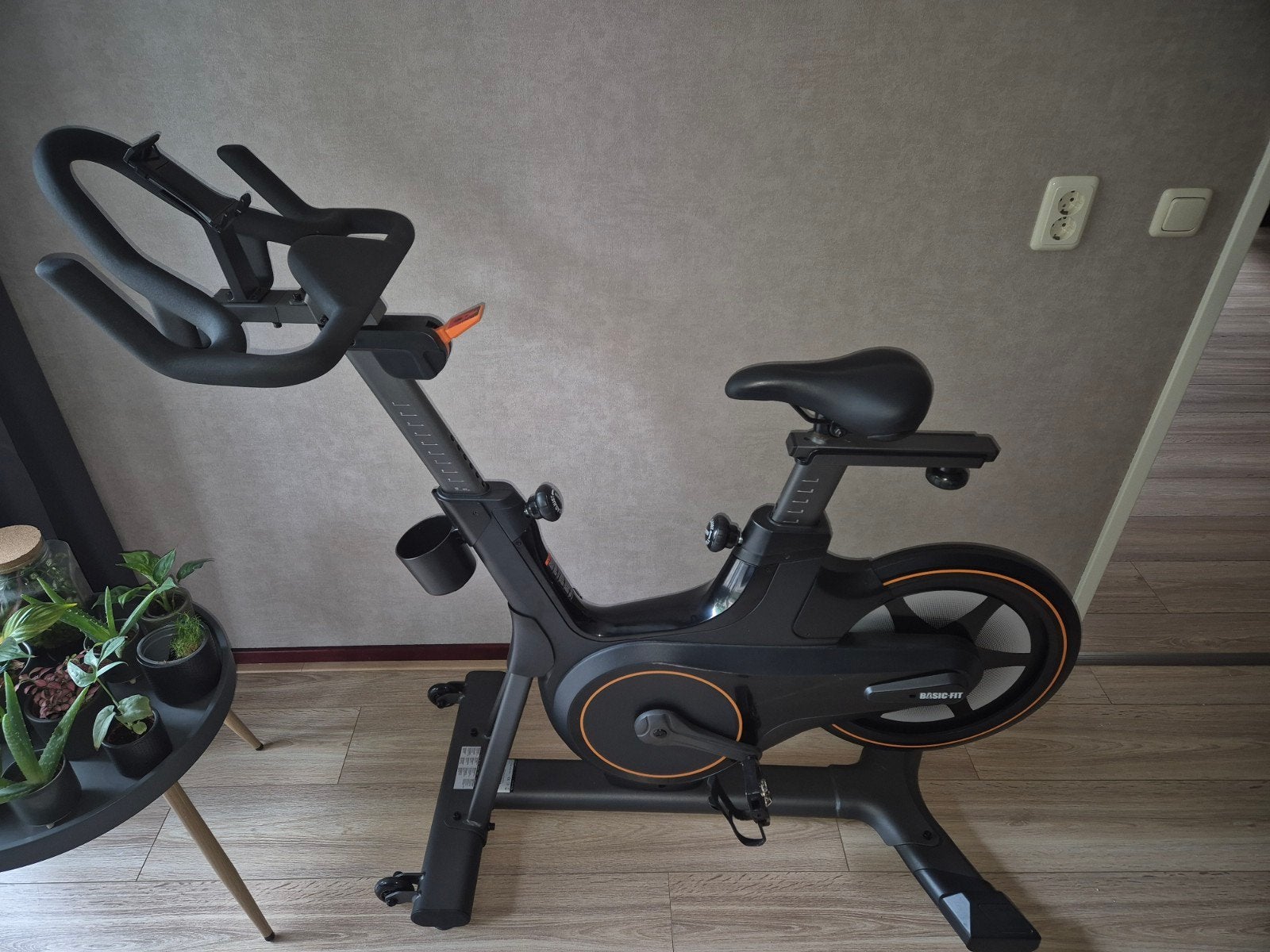 Fitbake spinningfiets hometrainer, Sport en Fitness, Ophalen, Spinningfiets, Zo goed als nieuw, Metaal