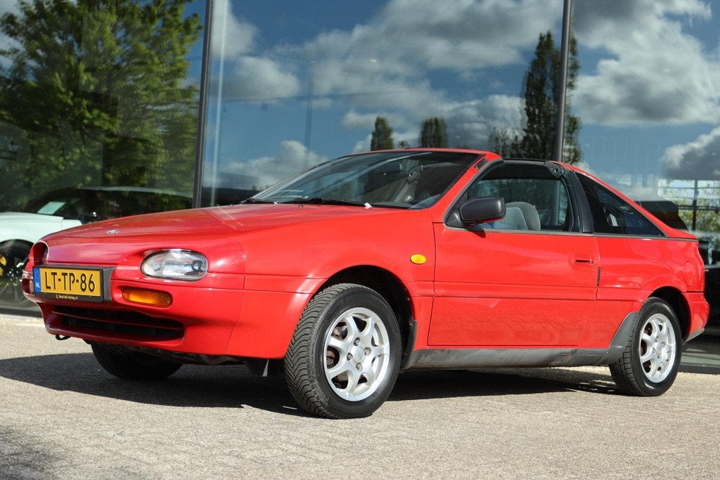 NISSAN 100 NX 1.6 SLX SPORT-I TARGA *APK 12-2027* | ORIG NL, Auto's, Nissan, Voorwielaandrijving, 4 cilinders, Cabriolet, 4 stoelen