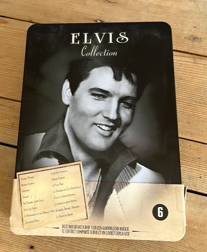Elvis Collection DVD Boxset - 8 films, Alle leeftijden, Nederlands, Ophalen of Verzenden, Inclusief boekje