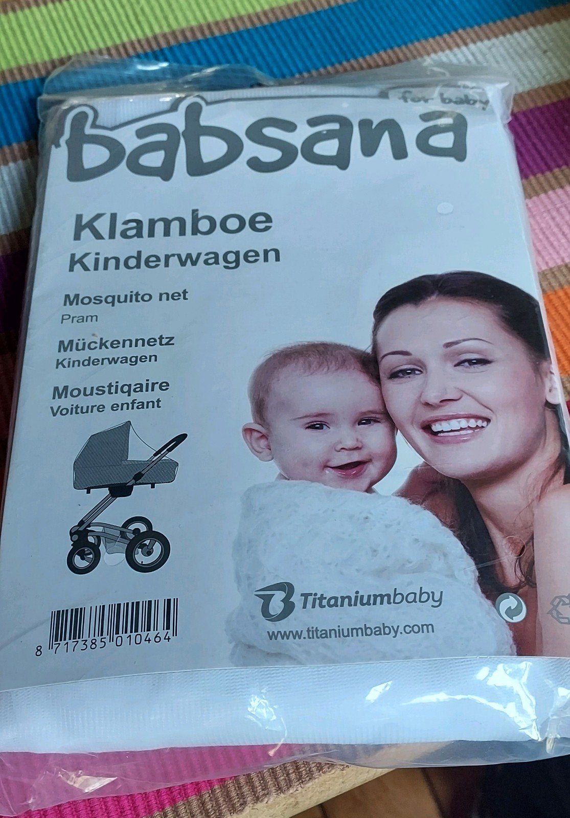 Babsana Klamboe Kinderwagen - Nieuw, Ophalen of Verzenden, Nieuw, Kinderwagen, Overige merken