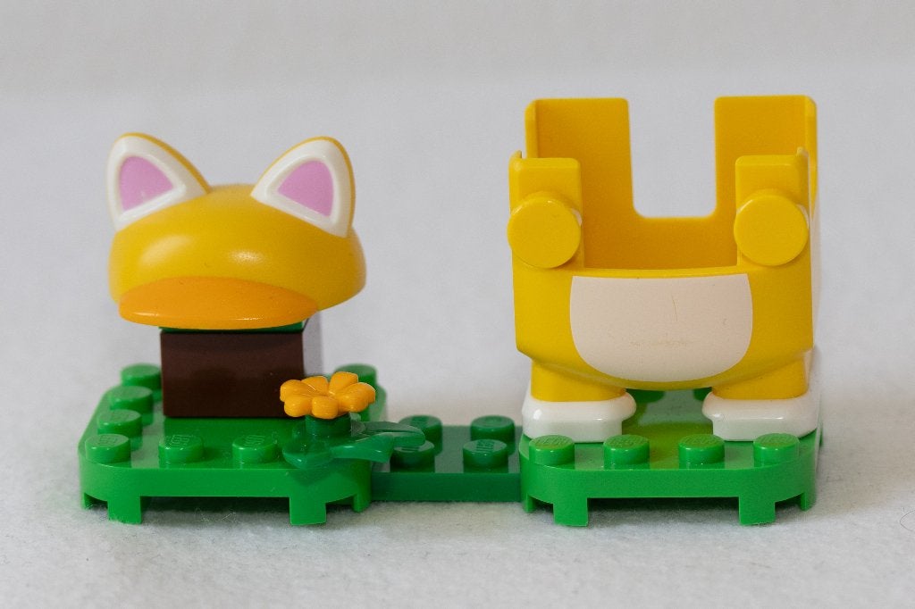 LEGO Super mario 71372 Power-up pakket Kat-Mario, Overige thema's, Lego, Ophalen of Verzenden, Zo goed als nieuw