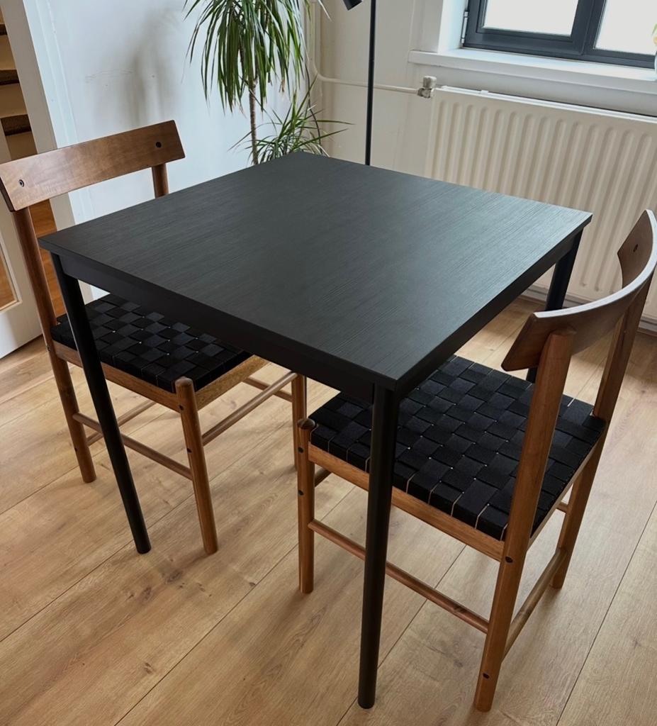 Ikea table SANDSBERG, Huis en Inrichting, Tafels | Eettafels, Ophalen, Zo goed als nieuw, Rechthoekig, 50 tot 100 cm