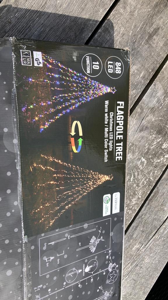 Kerstboom350 hoog, Diversen, Kerst, Ophalen of Verzenden, Zo goed als nieuw