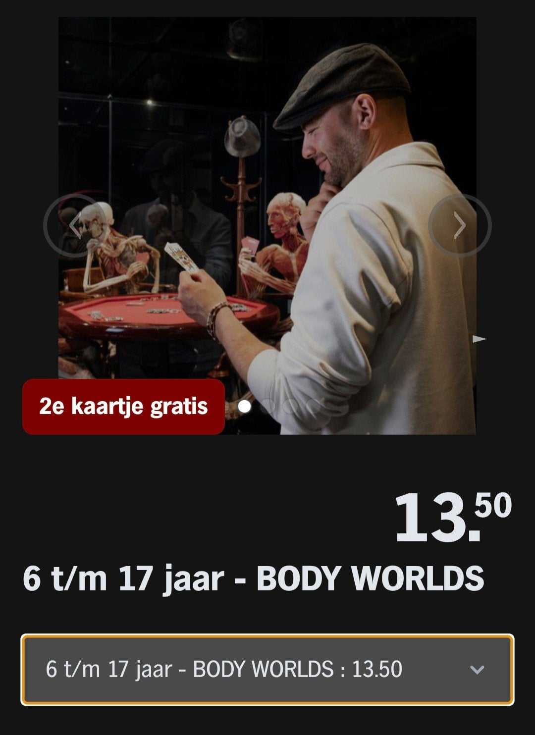 BODY WORLDS ♡ 2e kaartje gratis (AH SPAARKAARTEN), Overige typen