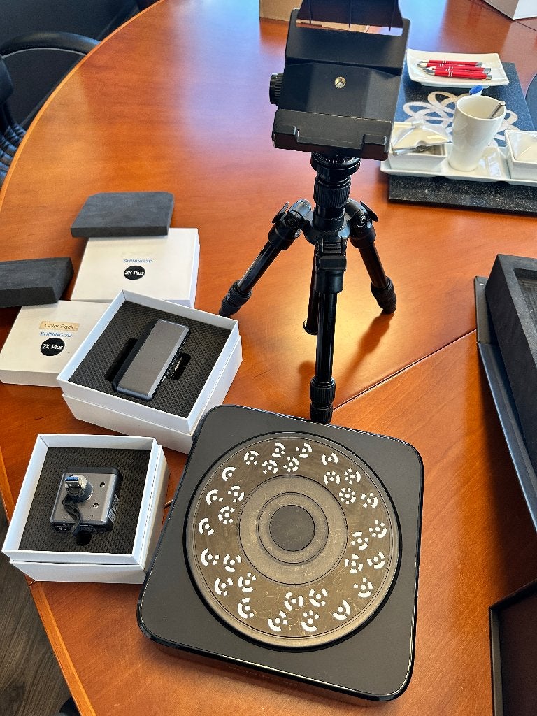 EinScan Pro 2X Plus 3D-scanner, Computers en Software, Ophalen of Verzenden, Zo goed als nieuw, Windows, Maakt niet uit