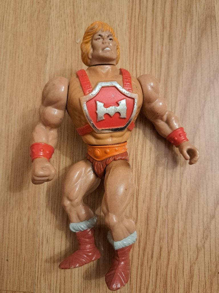 Masters of the Universe; Thunderpunch He-man, Ophalen of Verzenden, Gebruikt