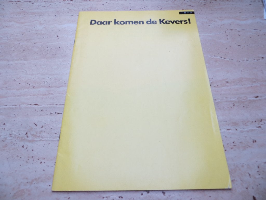 Folder Volkswagen Kever, Kever 1302/1302 S + cabrio 1970, Volkswagen, Ophalen of Verzenden, Zo goed als nieuw, Volkswagen