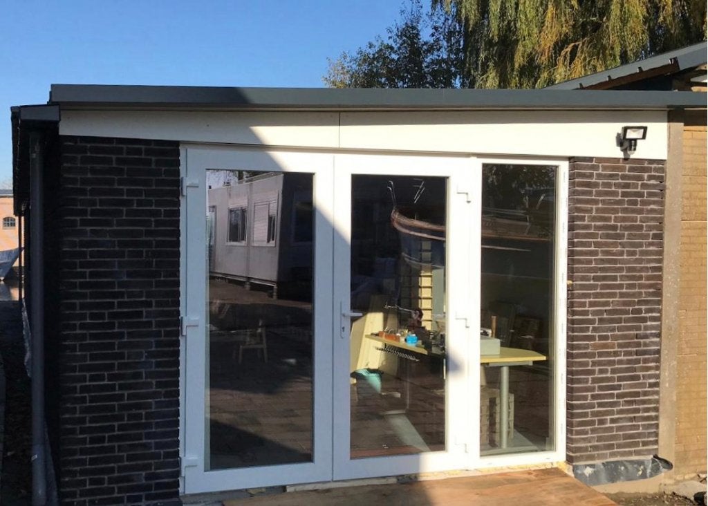 Kunststof Openslaande Deuren met Kozijn DIRECT LEVERBAAR, Niet ingevuld, Kunststof, Deurkozijn, Niet ingevuld