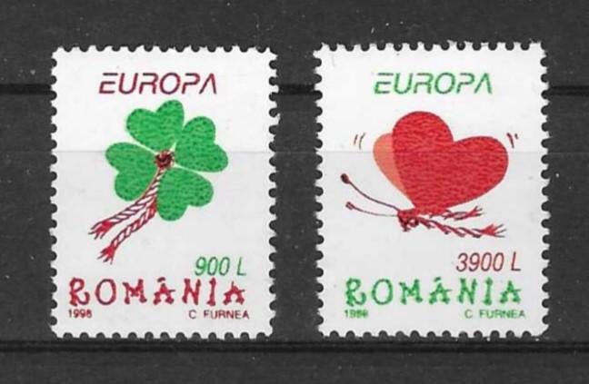 Roemenië Michel 5297-5298 postfris EUROPA, Ophalen of Verzenden, Overige landen, Postfris