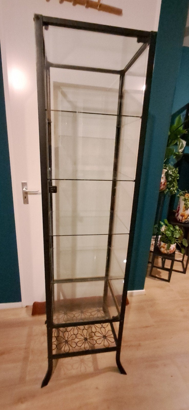 IKEA Klingsbo Vitrinekast - Zo goed als nieuw, Huis en Inrichting, Ophalen, Minder dan 50 cm, Gebruikt, Glas